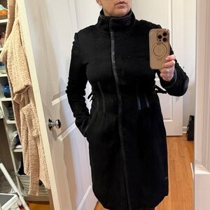 Max Mara- Sportmax Women's sexy Black Coat
